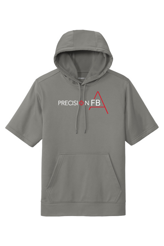 Precision FB Academy DTF Fleece Short Sleeve Hooded Pullover