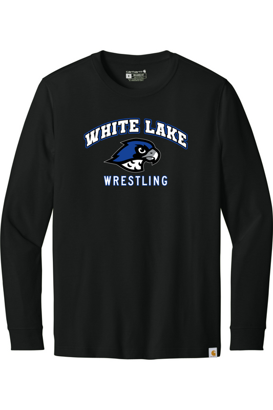 White Lake MS Wrestling DTF Carhartt Long Sleeve T-Shirt