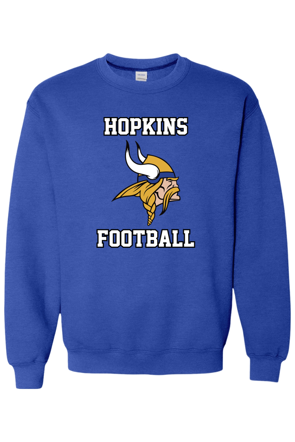 Hopkins High School Football DTF Heavy Blend Crewneck Sweatshirt