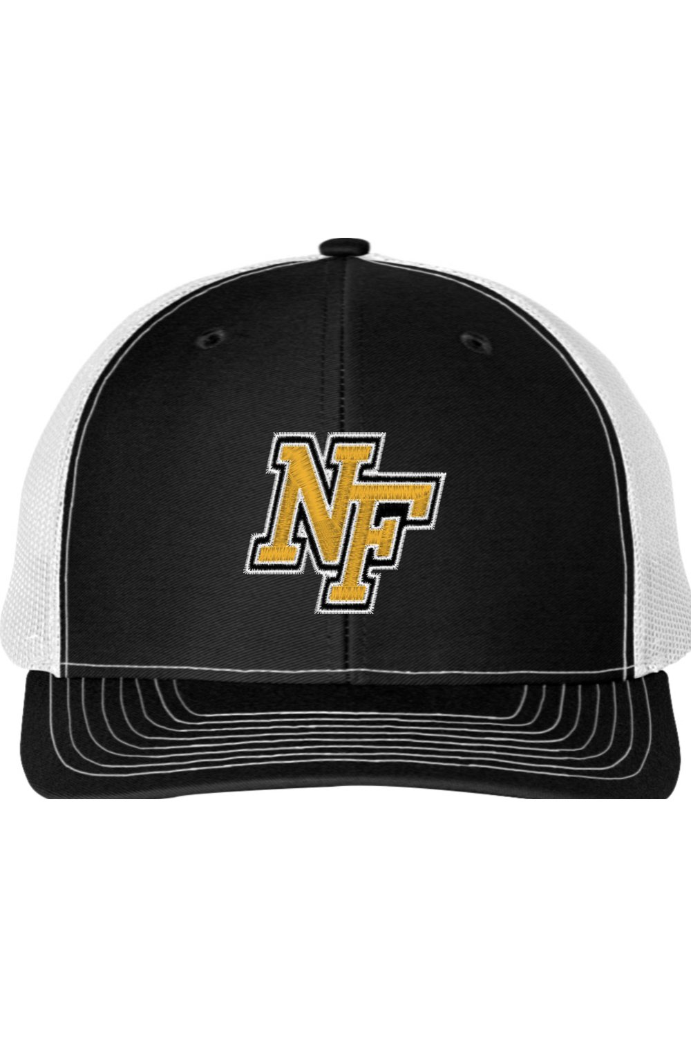 North Farmington Wrestling Embroidered Richardson Snapback Trucker Cap