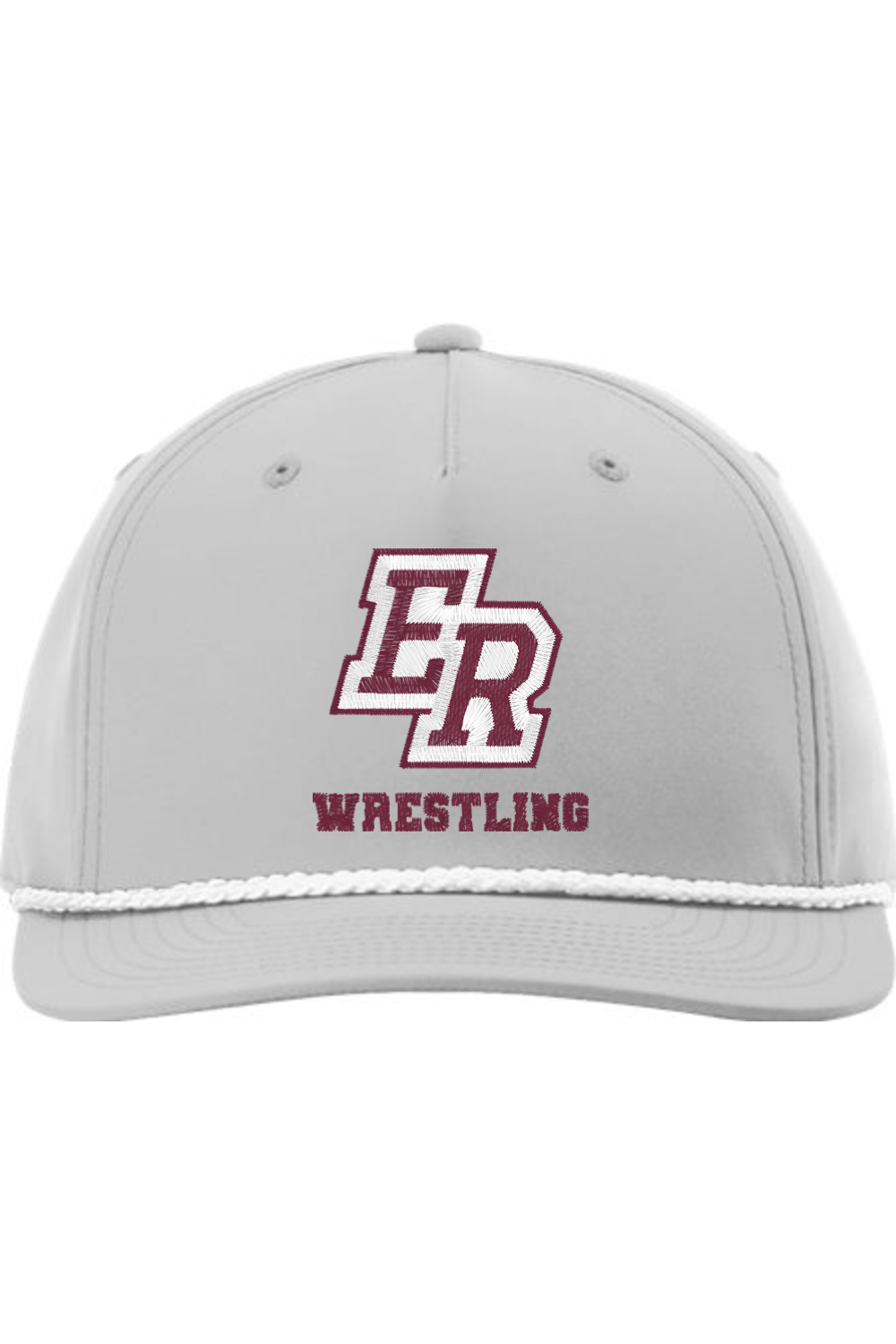 Eaton Rapids Wrestling Embroidered Five Panel Classic Rope Cap