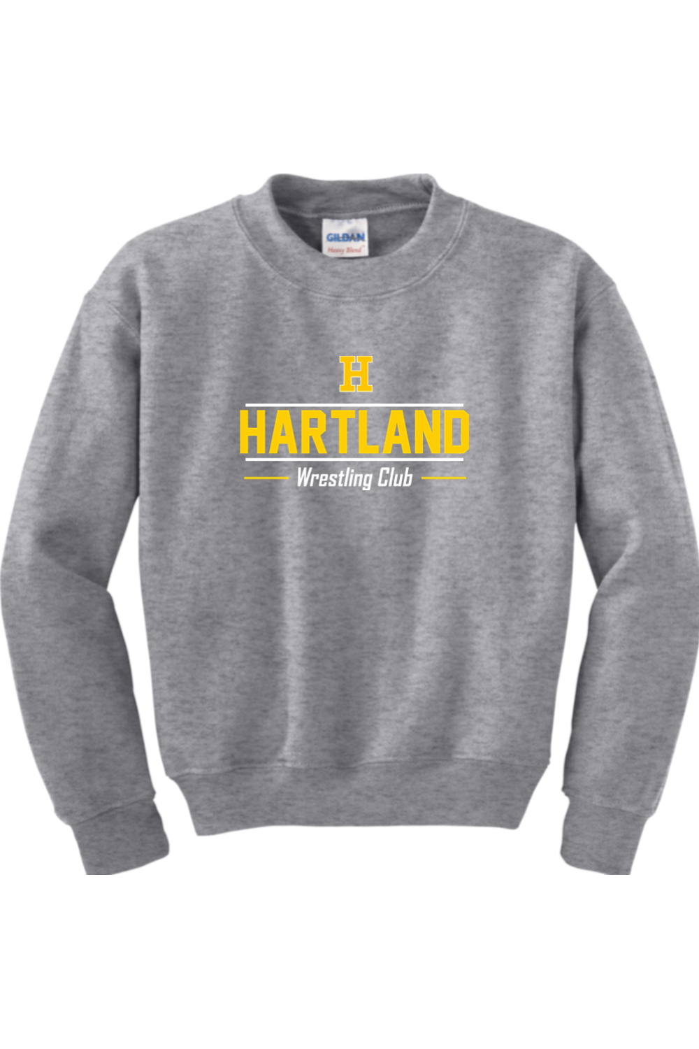 Hartland Wrestling Club DTF Youth Heavy Blend Crewneck Sweatshirt
