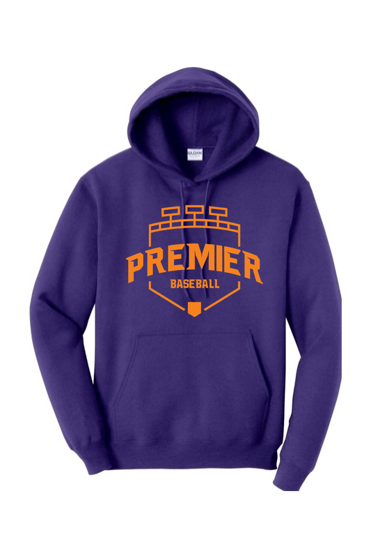 Premier Baseball AZ Hooded Sweatshirt - Orange Logo