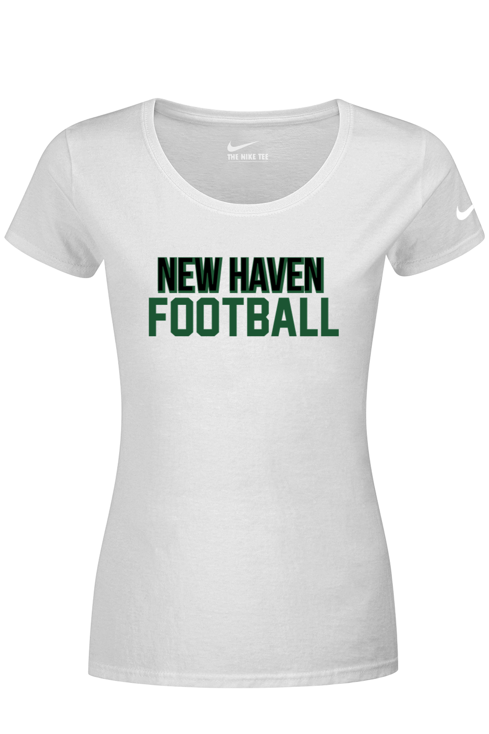 New Haven DTF Nike Ladies Dri-FIT Cotton/Poly Scoop Neck Tee