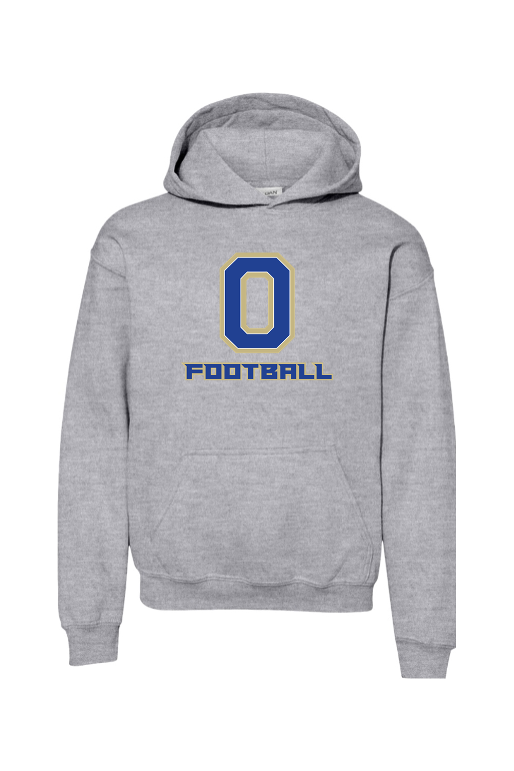 Onekama Portagers Football Youth Heavy Blend Hooded Sweatshirt