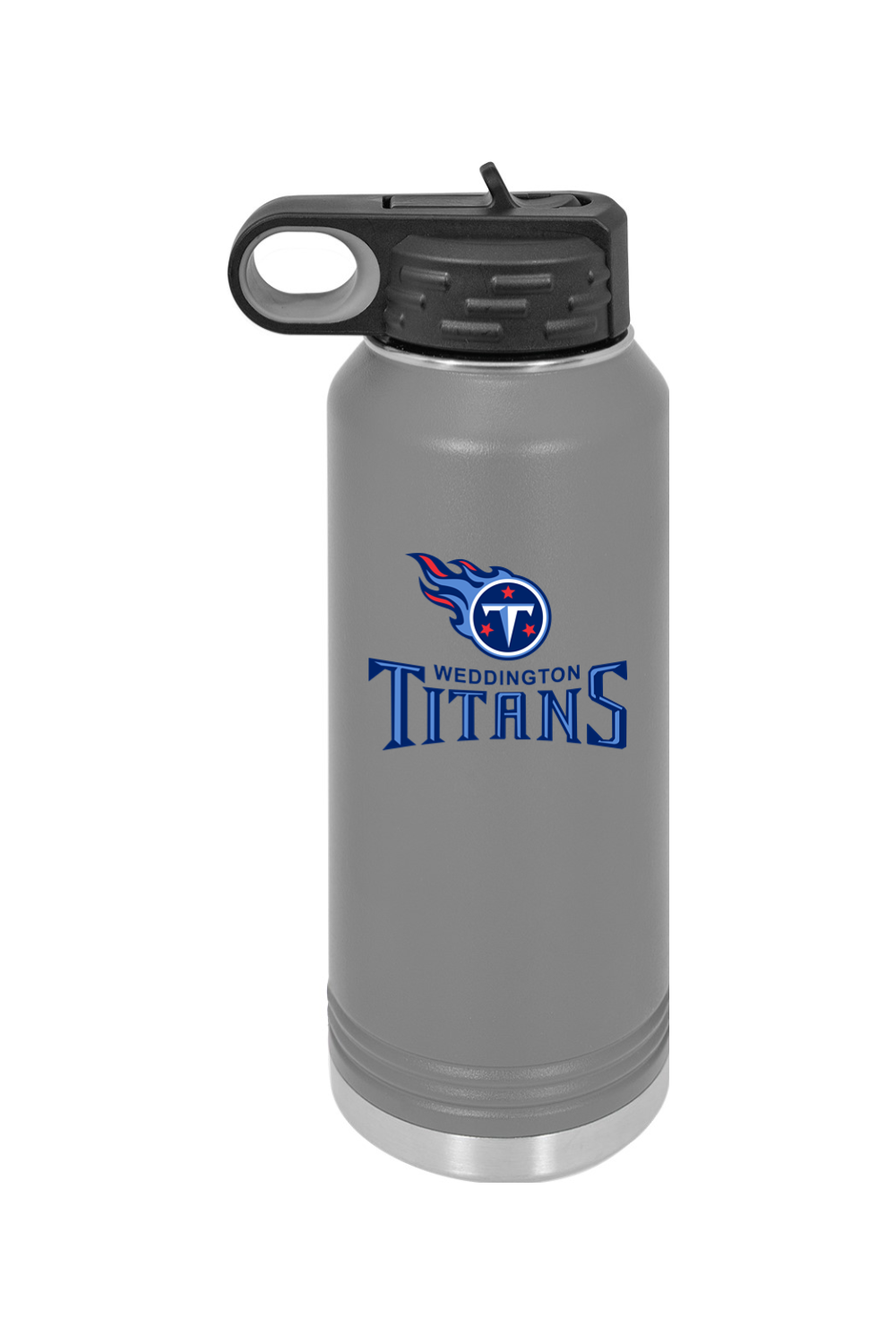 Weddington Titans 32 oz. Stainless Steel Water Bottle