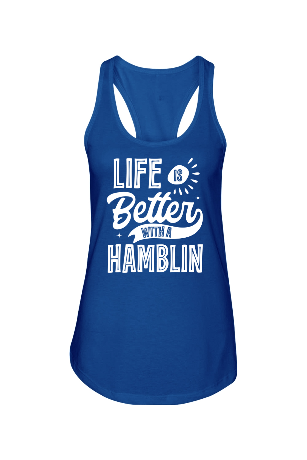 Hamblin Family Ladies Racerback Tank