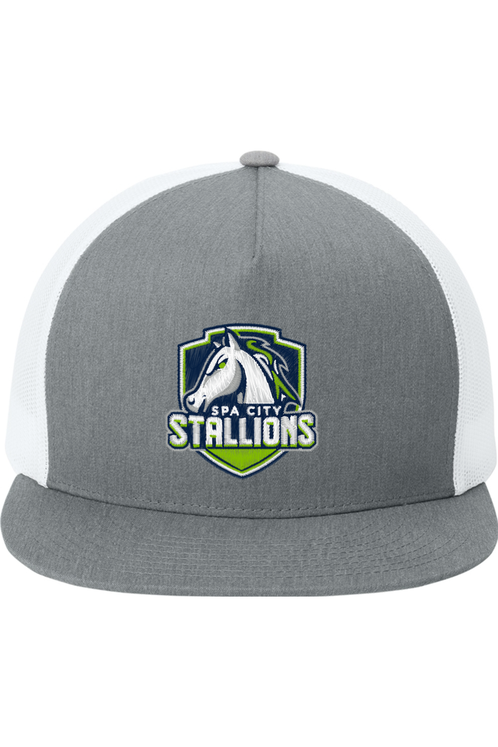 Spa City Stallions 5-Panel Classic Trucker Mesh Back Cap (Fulfill)