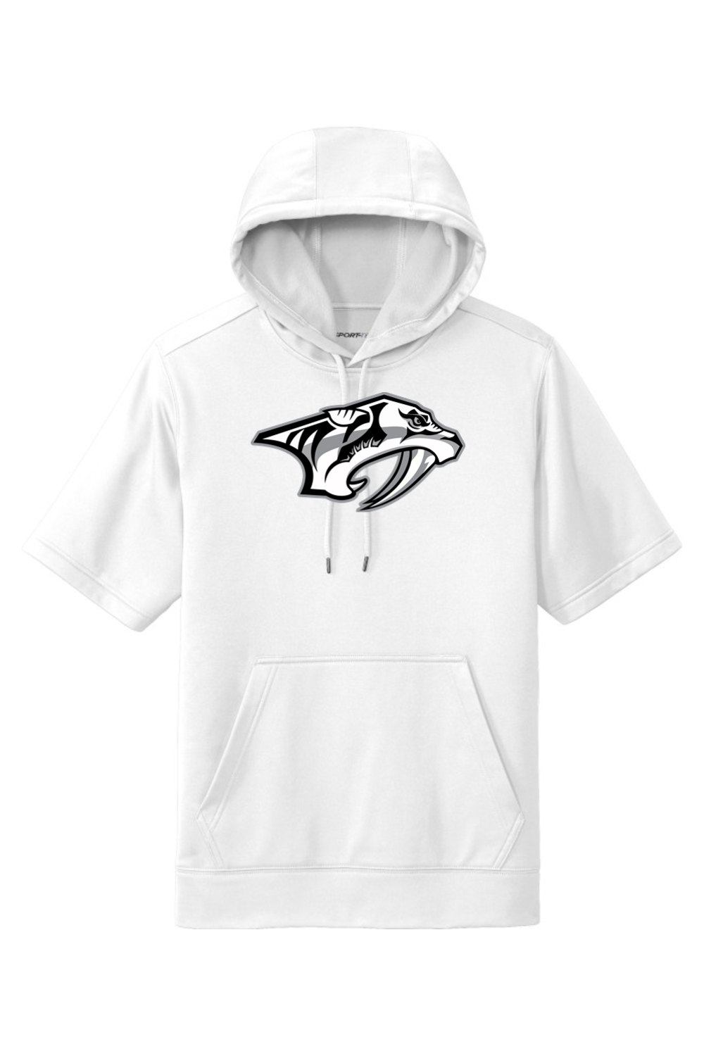 Plymouth Wrestling Fleece Short Sleeve Hooded Pullover