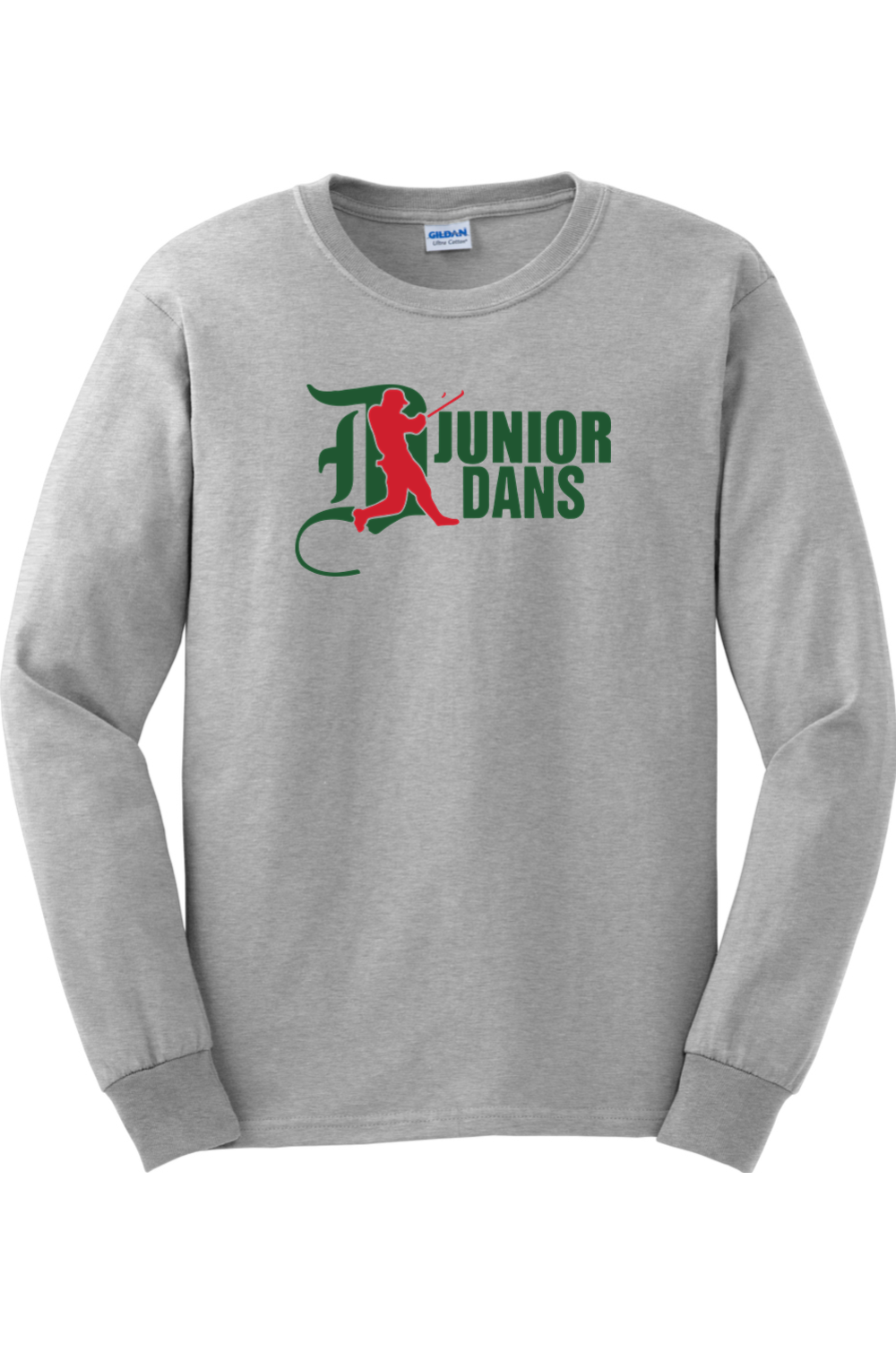 Junior Dans Baseball Ultra Cotton Cotton Long Sleeve T-Shirt