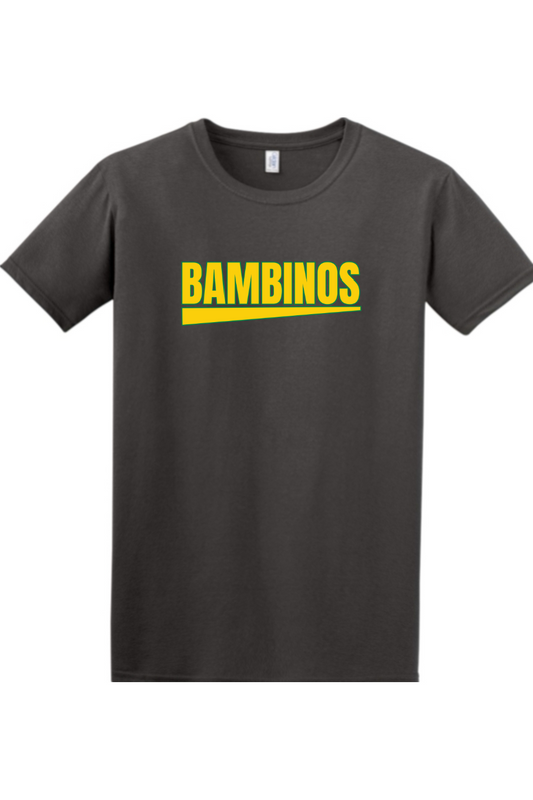 Bambinos Baseball Softstyle T shirt Ver 2