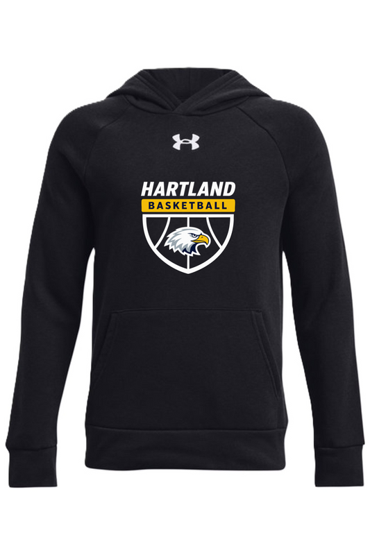 Hartland Basketball Under Armour Youth Rival Fleece Hooded Sweatshirt
