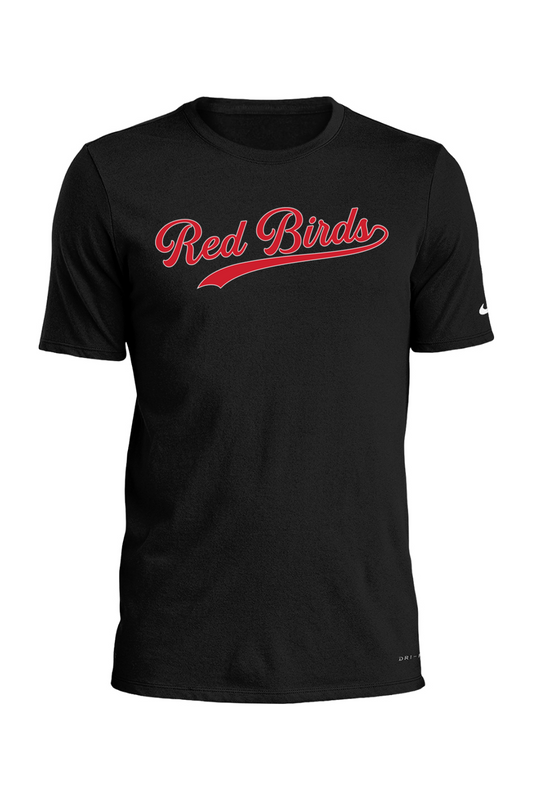 Marion Redbirds Baseball DTF Nike Dri-FIT Cotton/Poly Tee