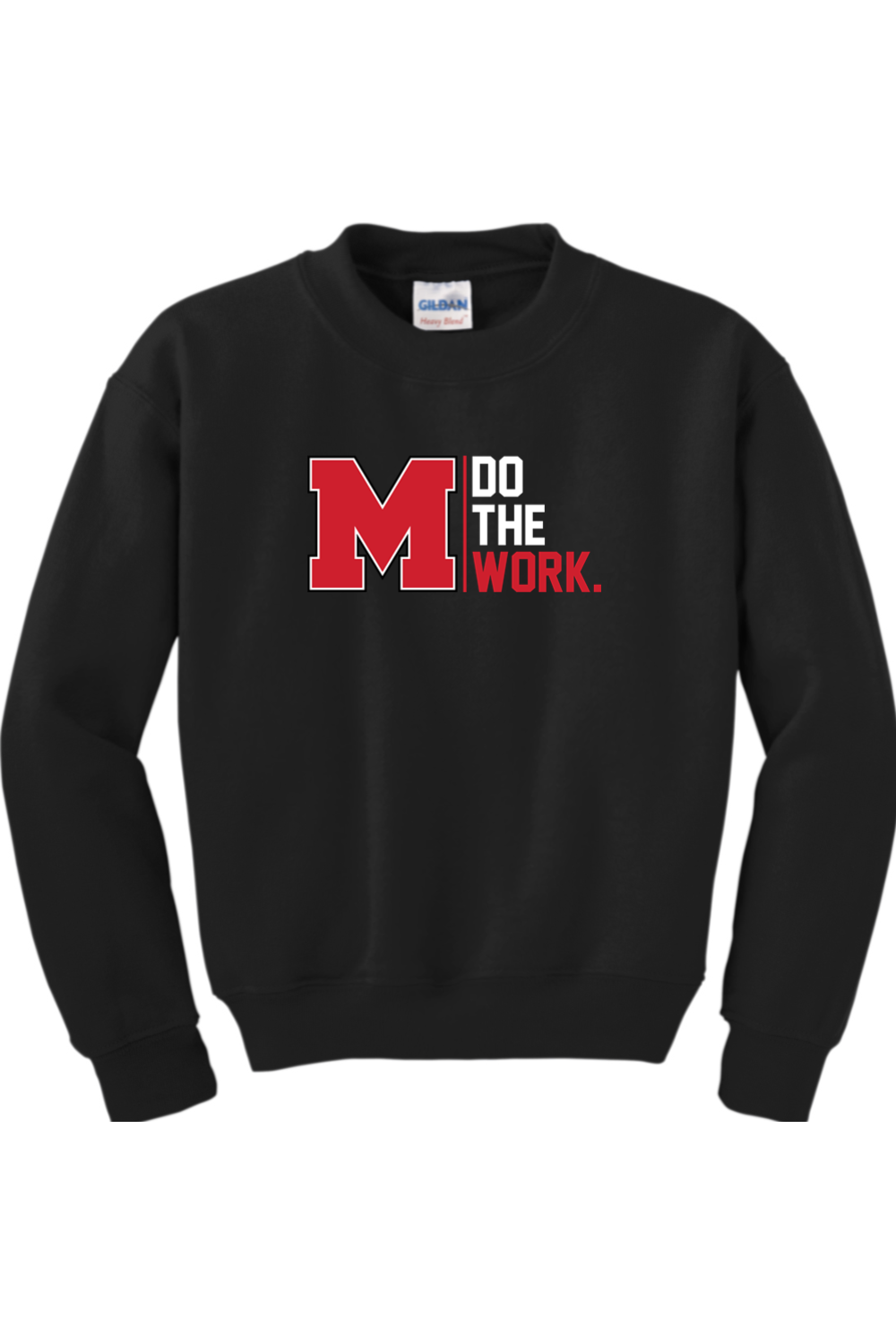 Marshall Redhawks Wrestling DTF Youth Heavy Blend Crewneck Sweatshirt