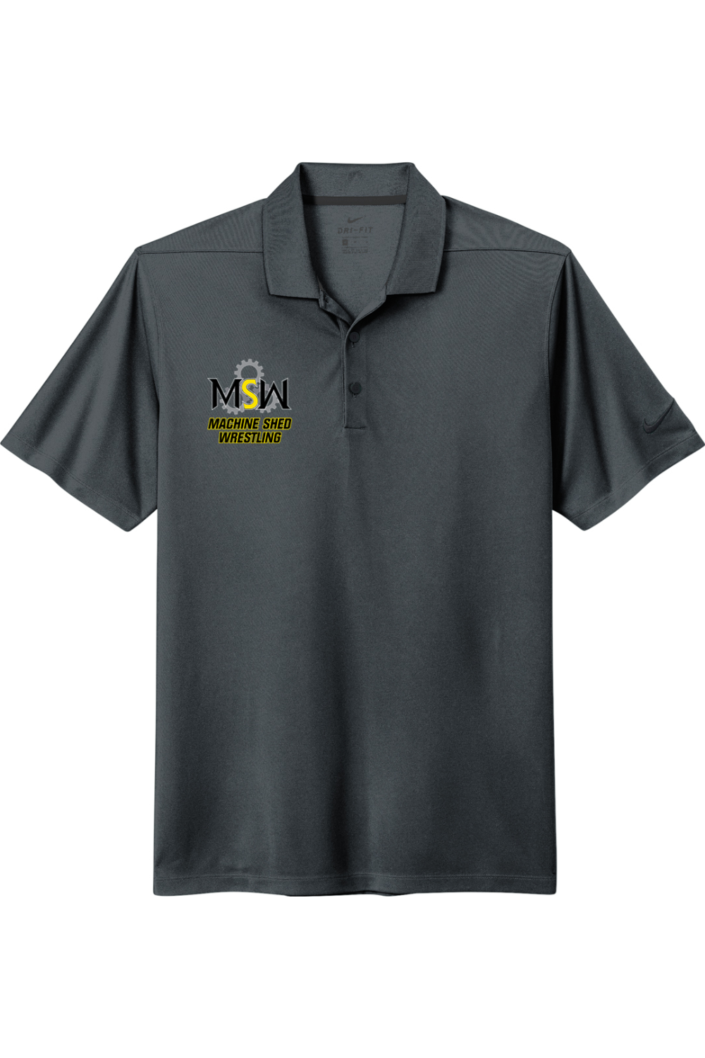 Machine Shed Wrestling DTF Nike Dri-FIT Micro Pique 2.0 Polo