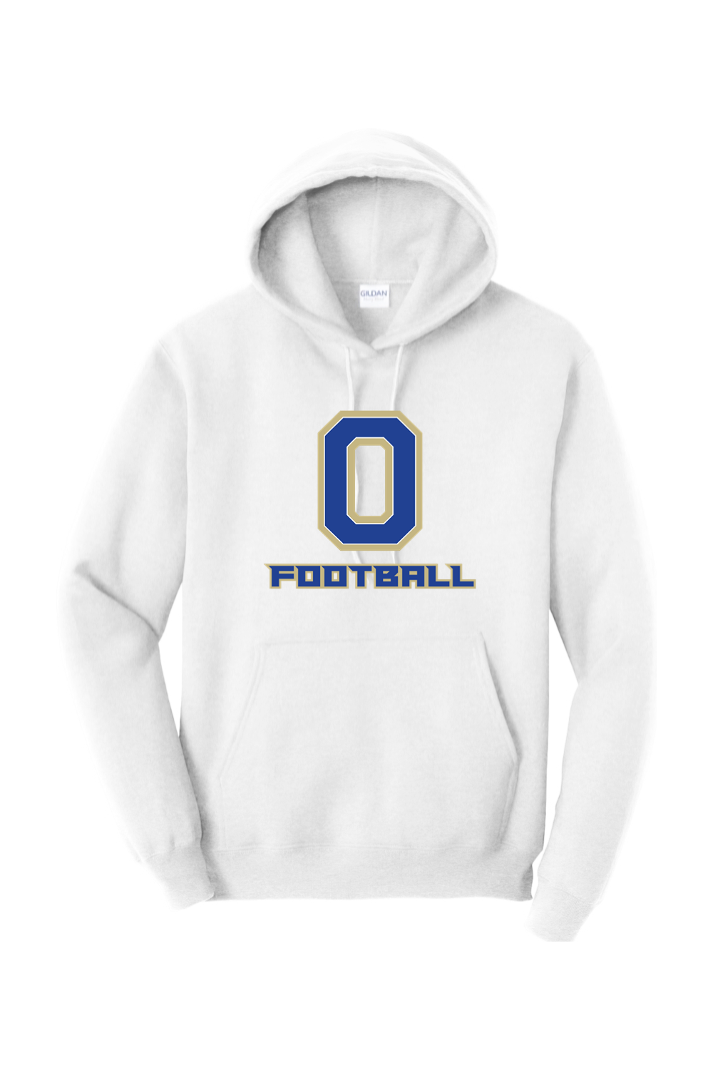 Onekama Portagers Football Heavy Blend Hooded Sweatshirt