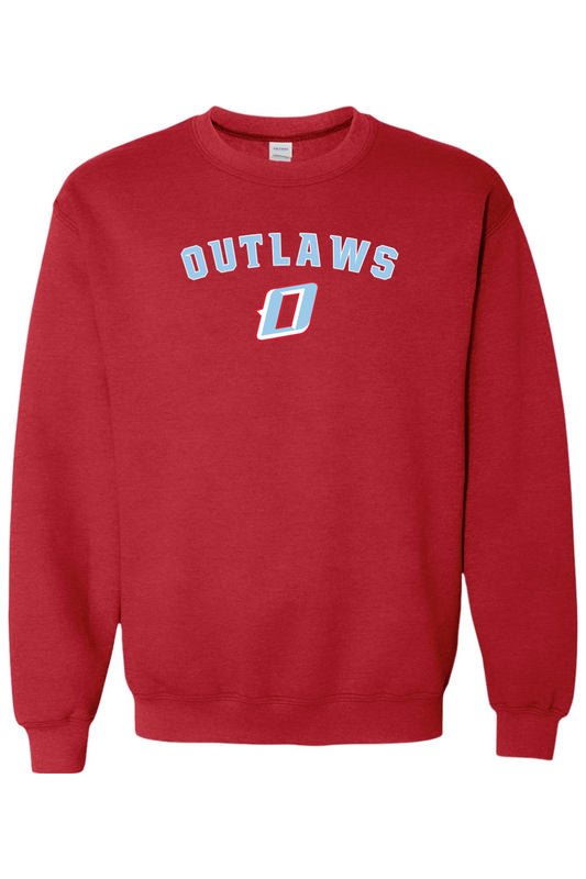 Outlaws Baseball Heavy Blend Crewneck Sweatshirt