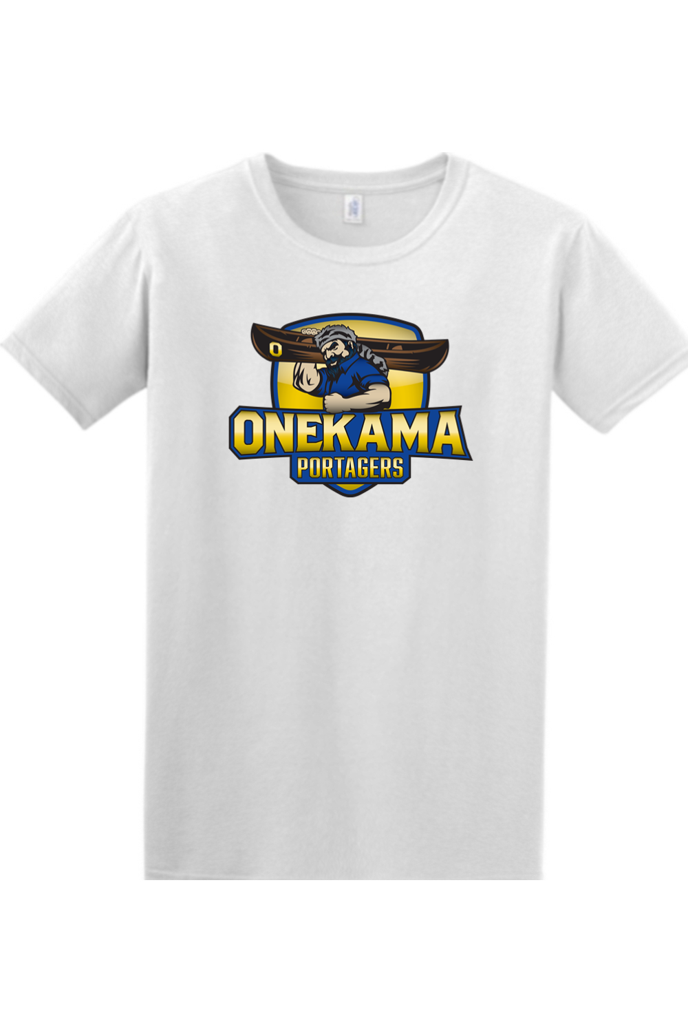 Onekama Portagers Football Softstyle T-Shirt