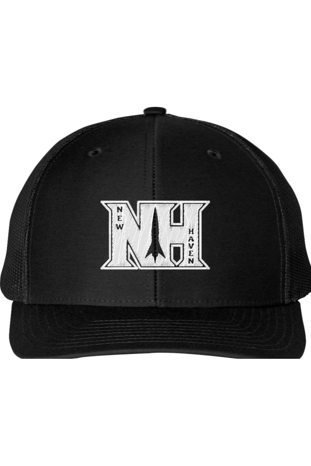 New Haven Embroidered Snapback Trucker Cap
