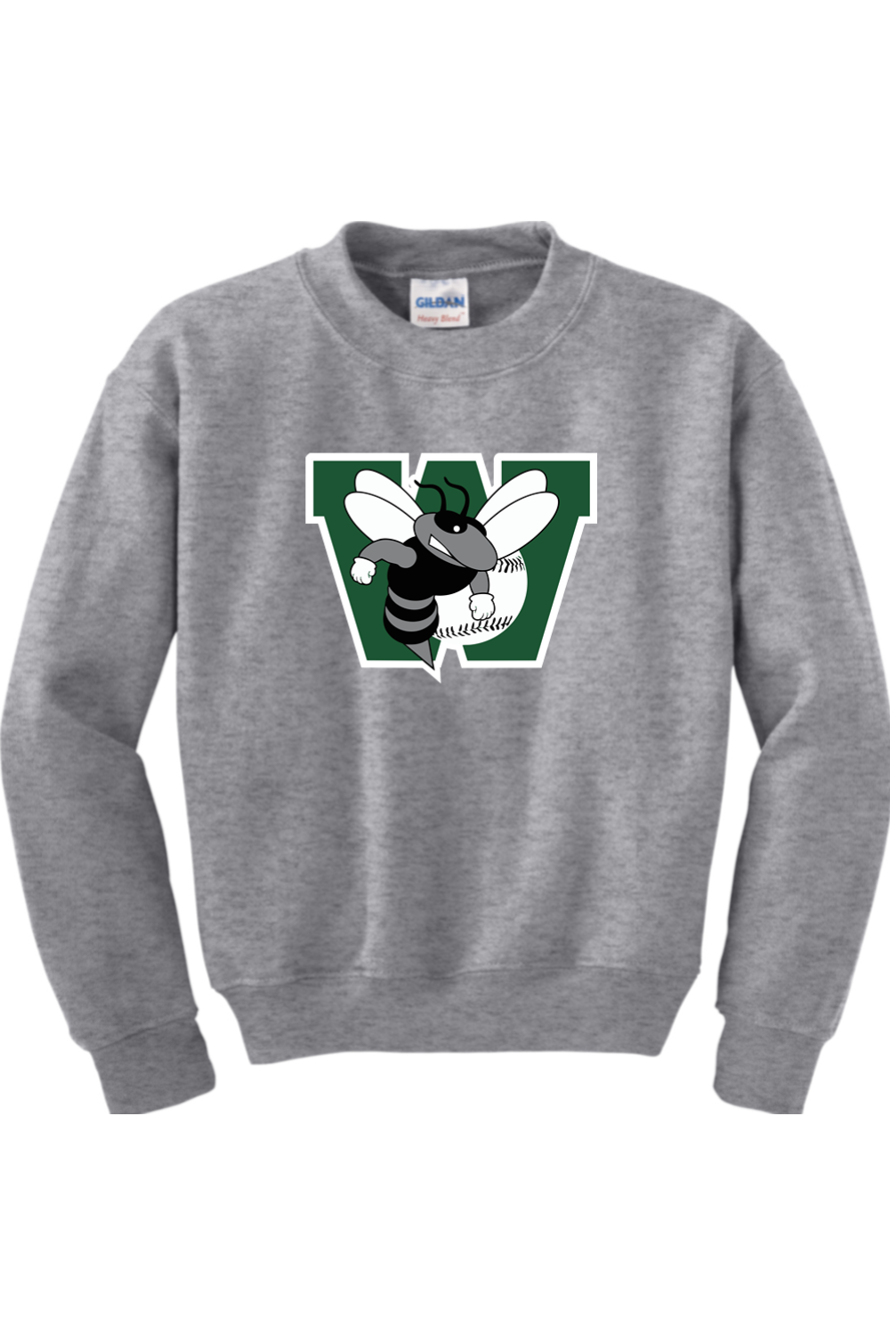 Williamston Stings Youth Heavy Blend Crewneck Sweatshirt