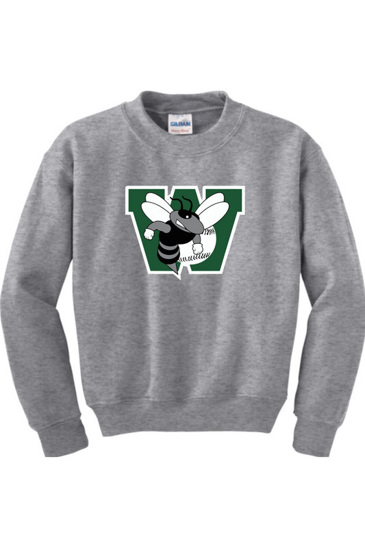 Williamston Stings Youth Heavy Blend Crewneck Sweatshirt