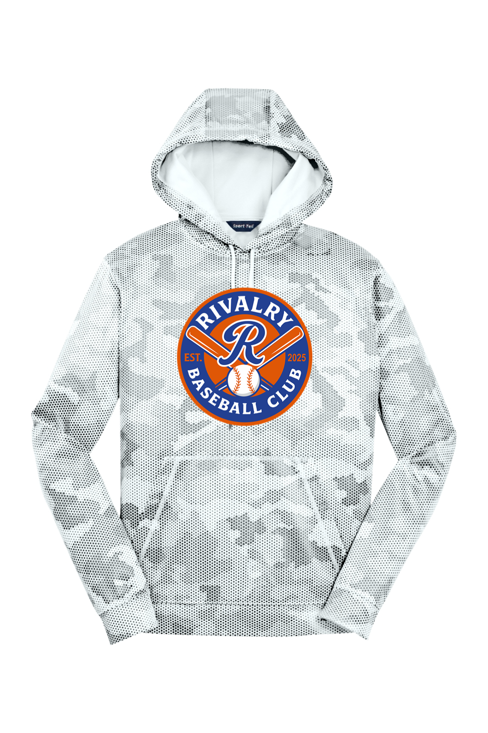 Rivalry Baseball DTF Sport-Wick CamoHex Fleece Hooded Pullover