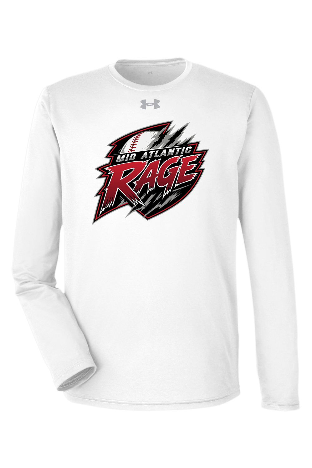 Rage Baseball DTF Under Armour Men's Team Tech Long-Sleeve T-Shirt