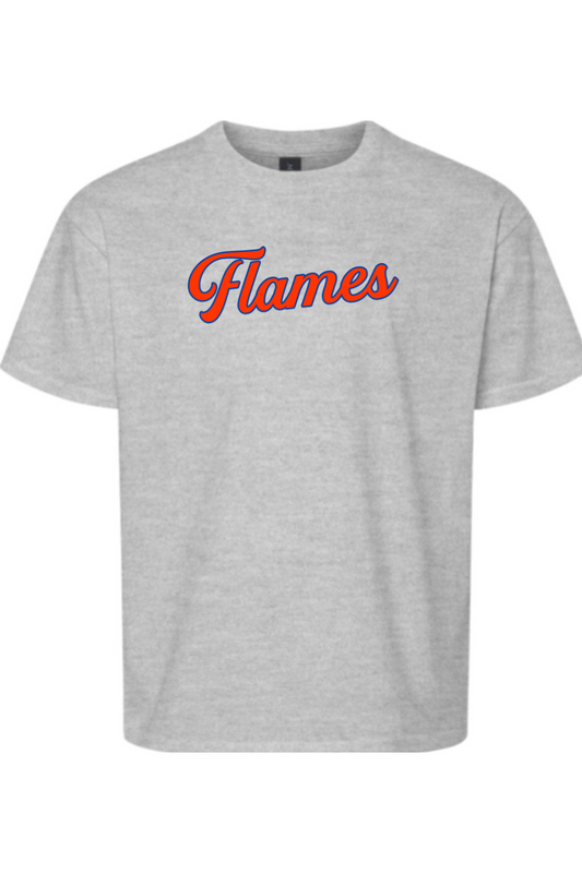 Flames MI Team DTF Youth Softstyle T-Shirt