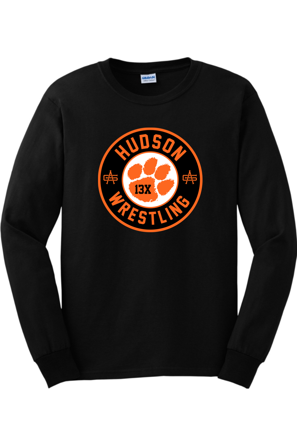 Hudson Wrestling DTF Ultra Cotton Long Sleeve T-Shirt