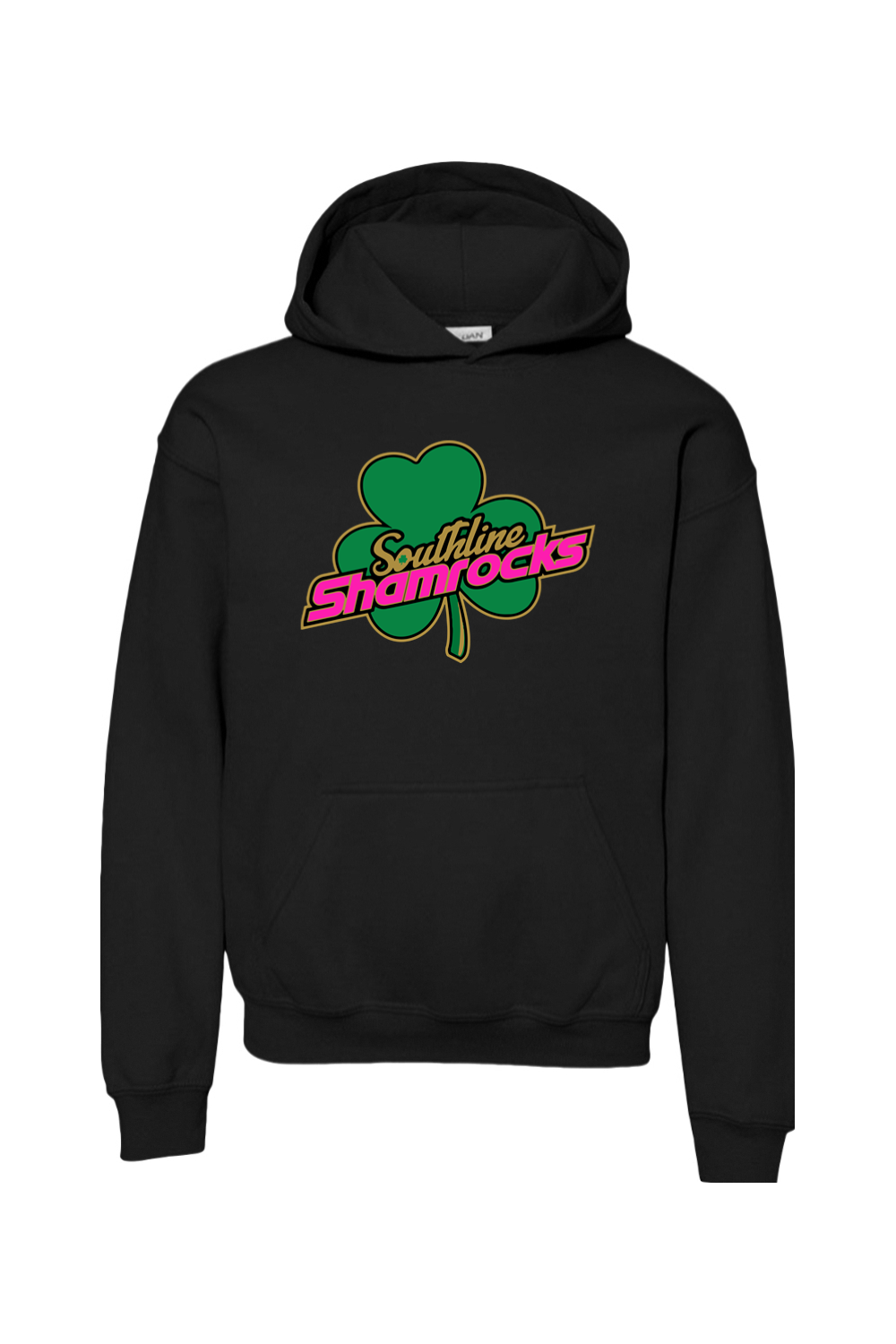 Shamrocks Softball Youth Heavy Blend Hooded Sweatshirt