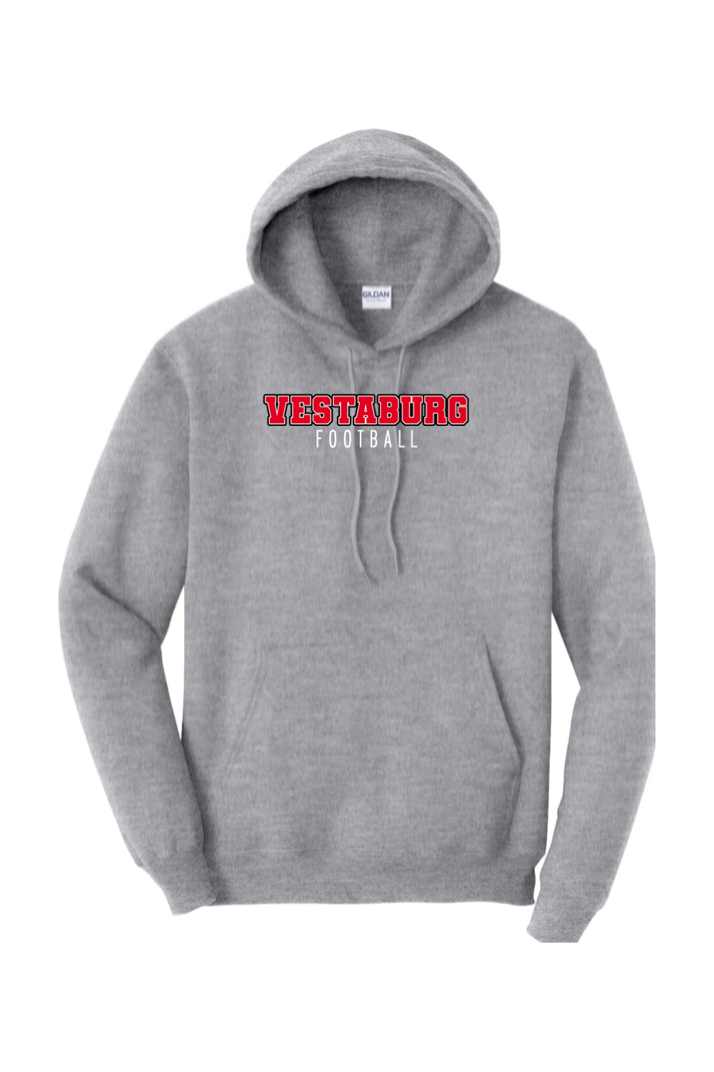 Vestaburg Football DTF Heavy Blend Hooded Sweatshirt