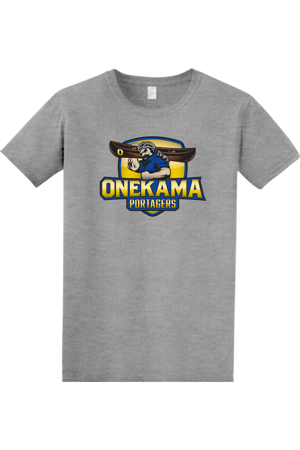 Onekama Portagers Football Softstyle T-Shirt