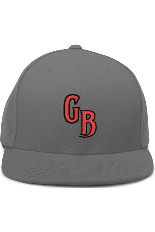 Grand Blanc Wrestling Embroidered Pacific Headwear Perforated F3 Performance Flexfit Cap (Fulfill)