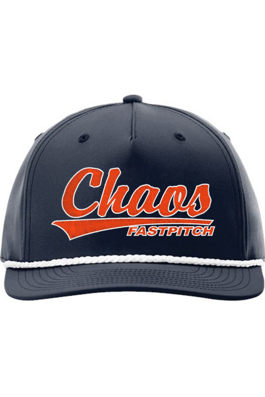 Caledonia Chaos Embroidery Five Panel Classic Rope Cap