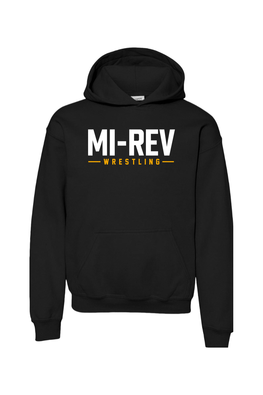 MI Rev Wrestling DTF Youth Heavy Blend Hooded Sweatshirt
