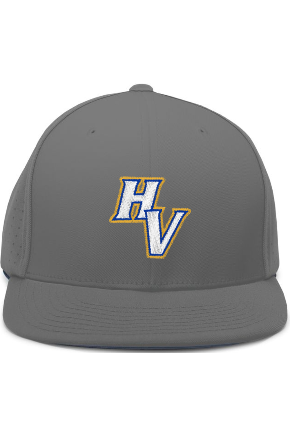 Hopkins High School Football Pacific Headwear Perforated F3 Performance Flexfit Cap (Fulfill)