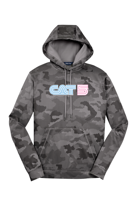 Sport-Tek Sport-Wick CamoHex Fleece Hooded Pullover