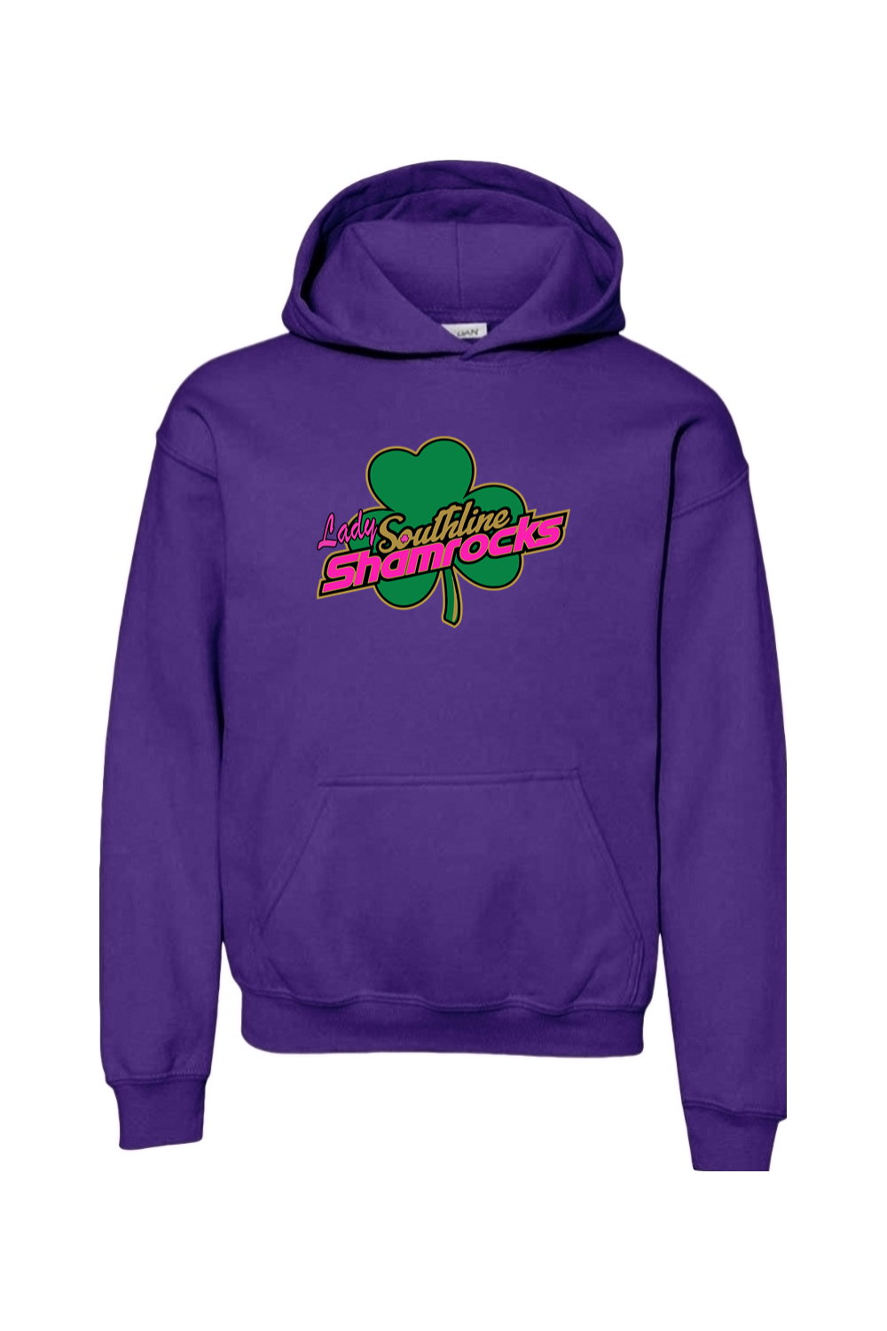 Shamrocks Softball Youth Heavy Blend Hooded Sweatshirt