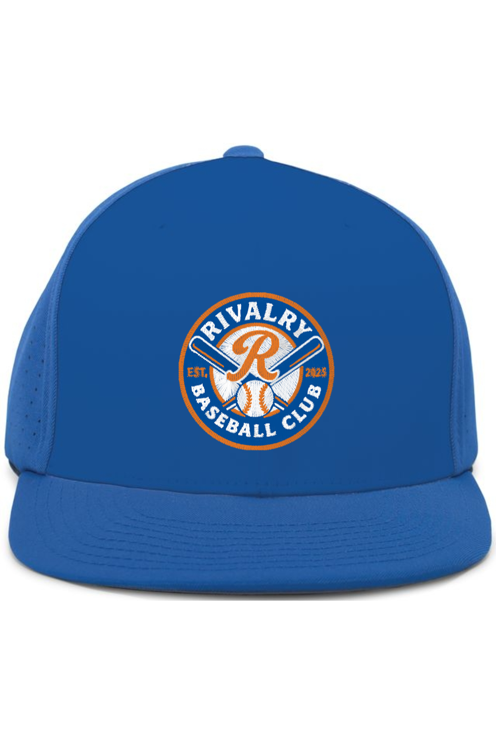 Rivalry Baseball Embroidered Perforated F3 Performance Flexfit Cap