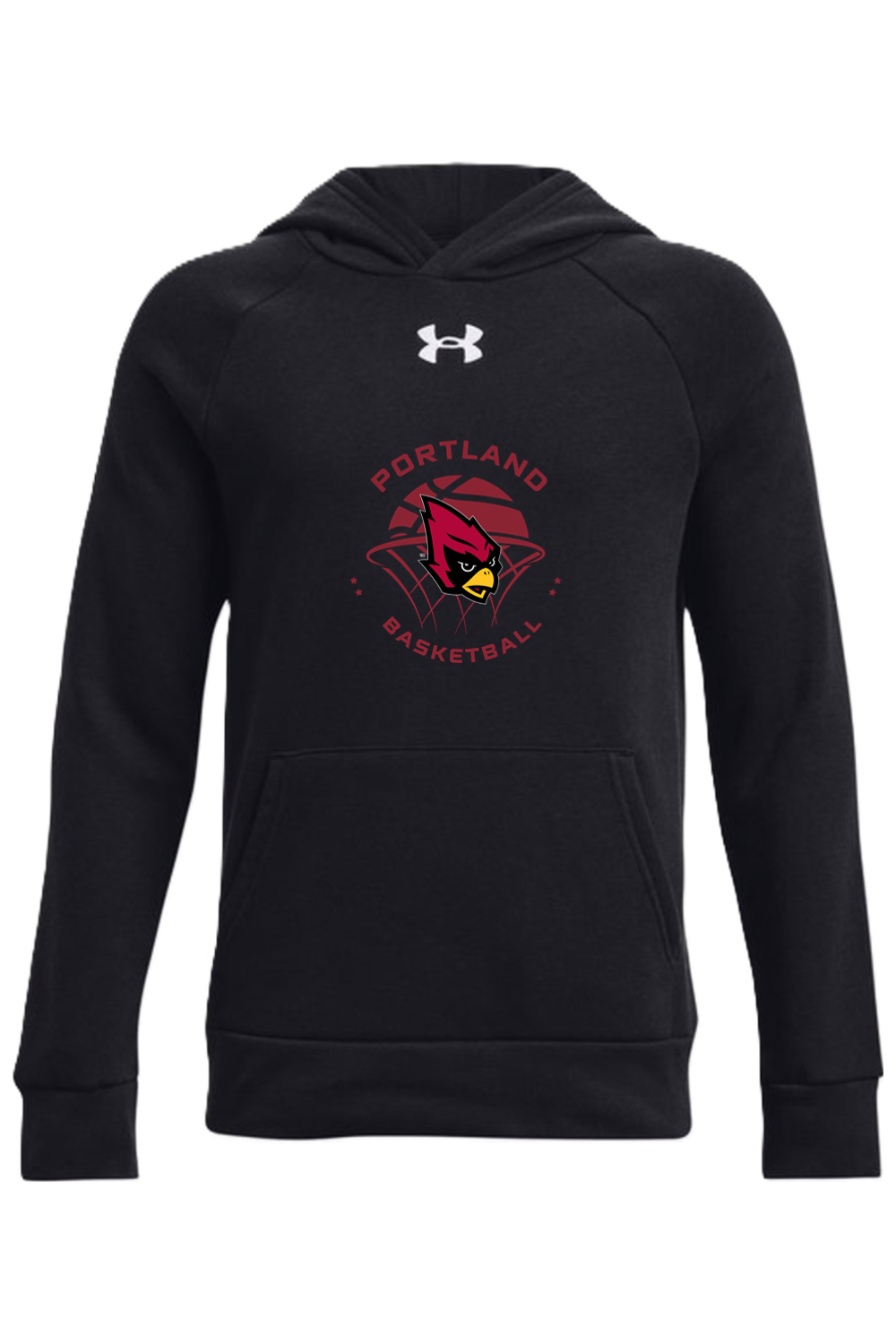 Portland Raider Under Armour Youth Rival Fleece Hooded Sweatshirt