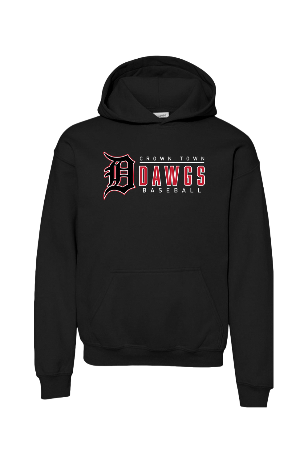 Crown Town Dawgs Youth Heavy Blend Hooded Sweatshirt