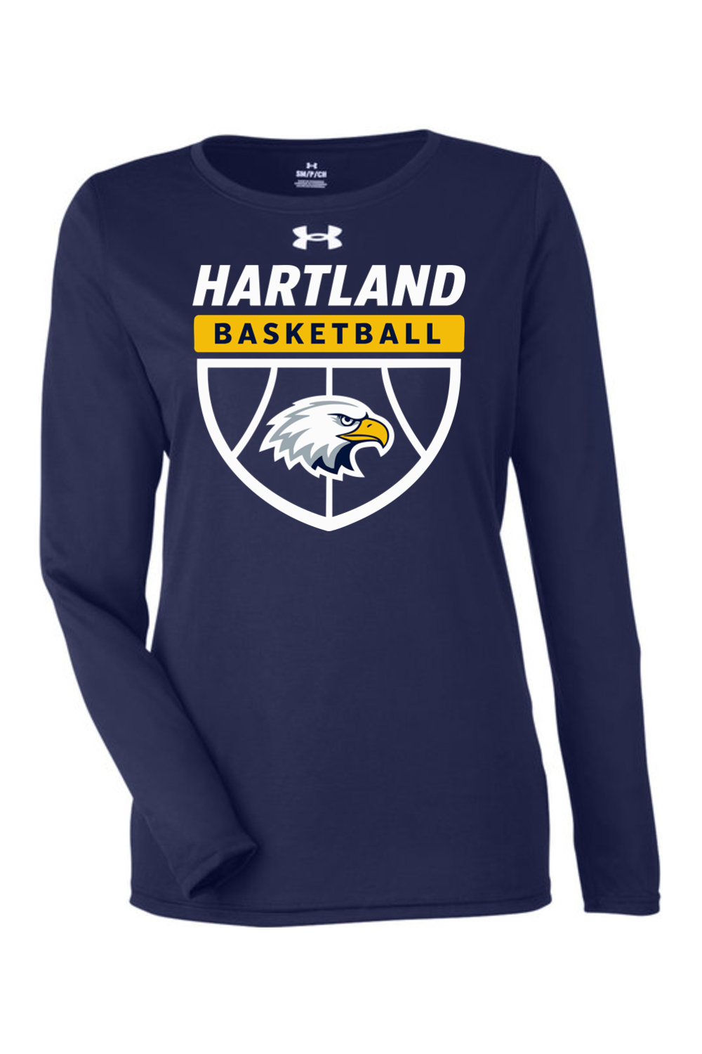 Hartland Basketball Under Armour Ladies' Team Tech Long-Sleeve T-Shirt
