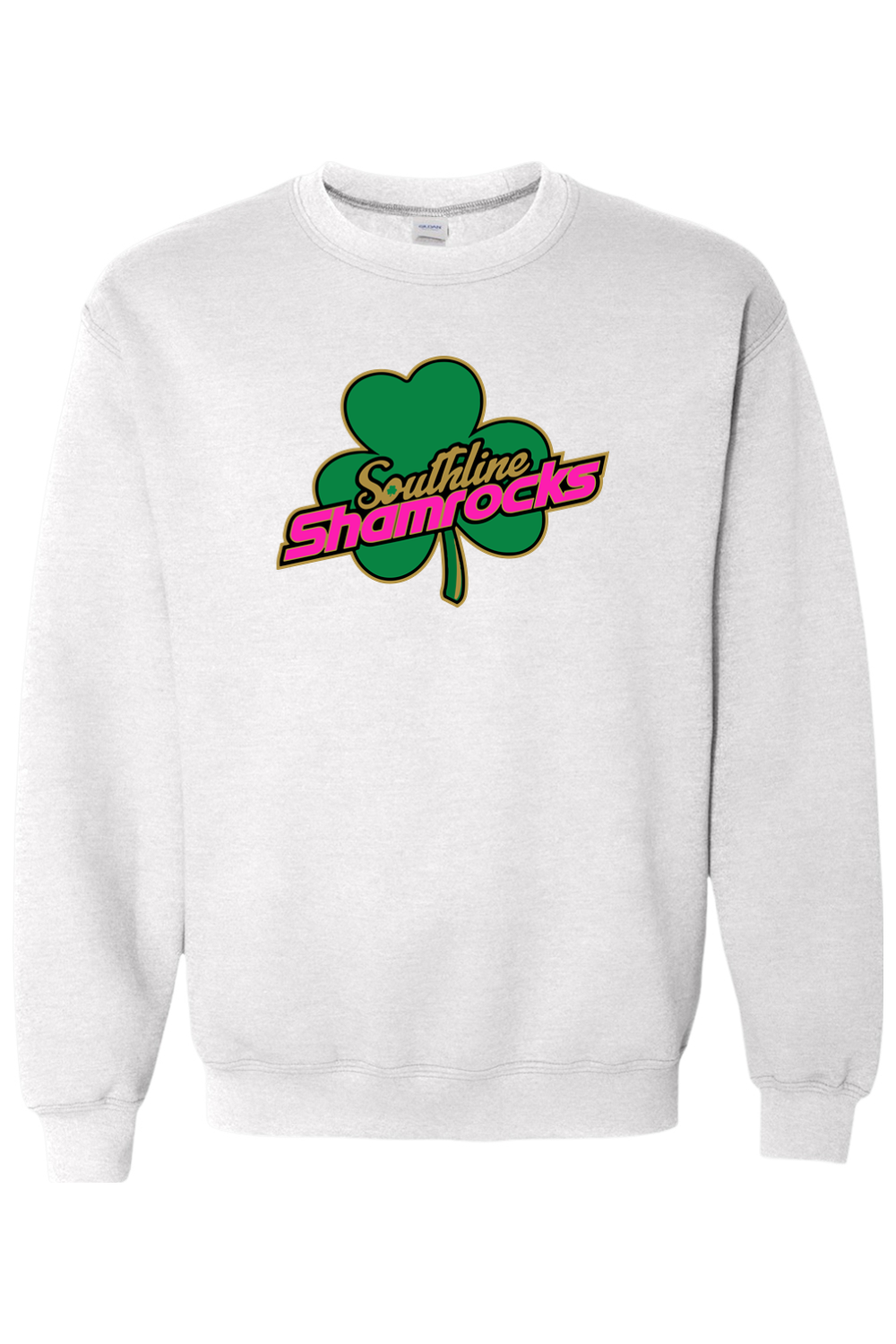 Shamrocks Softball Heavy Blend Crewneck Sweatshirt