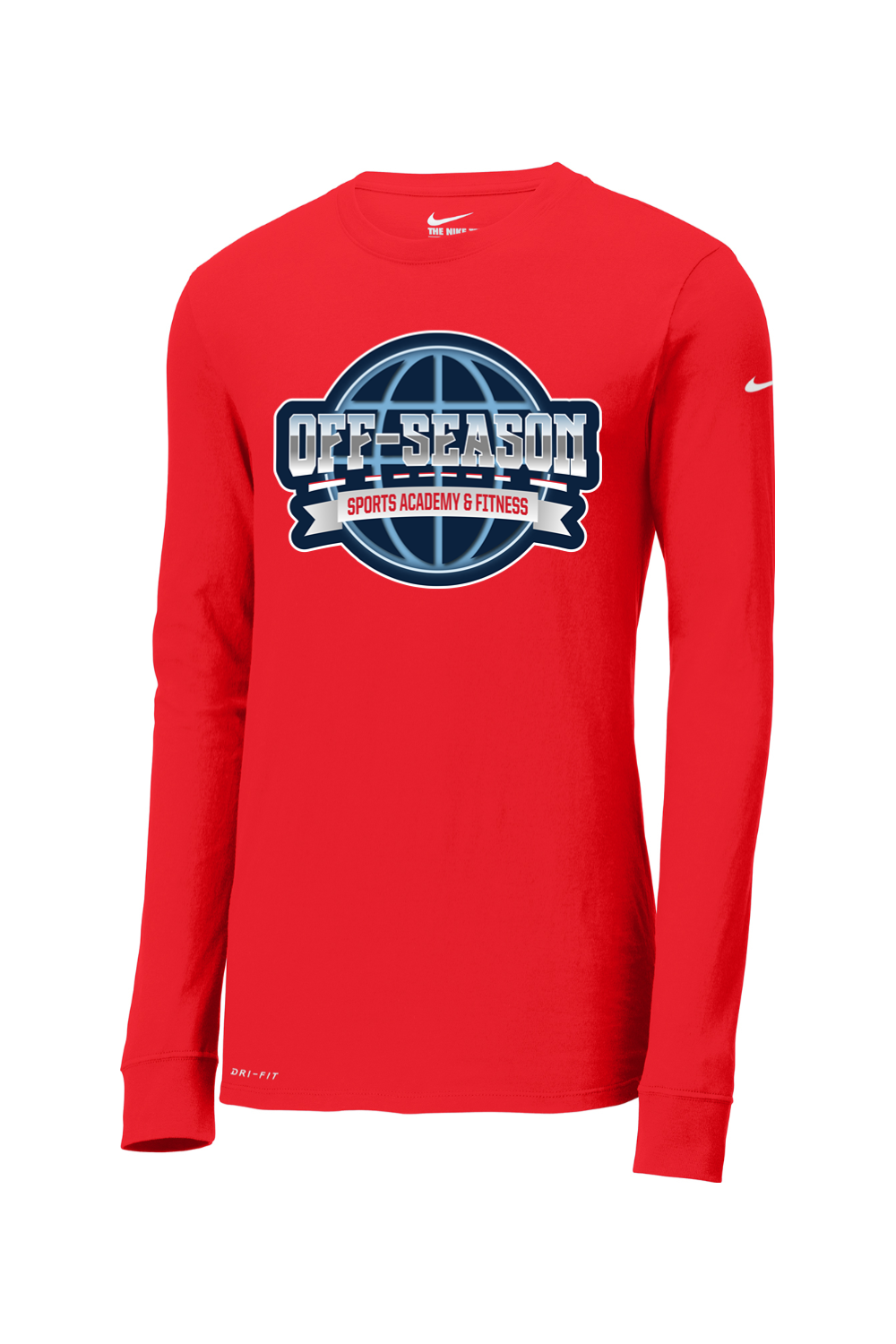 Sports Academy Softball Nike Dri-FIT Cotton/Poly Long Sleeve Tee