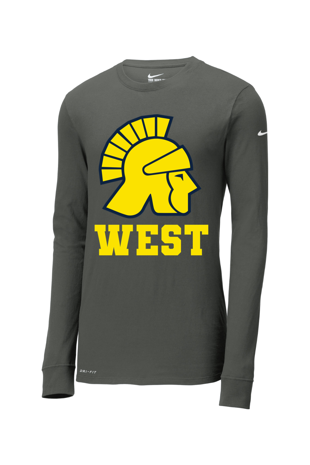 Wausau West Wrestling DTF Nike Dri-FIT Cotton/Poly Long Sleeve Tee