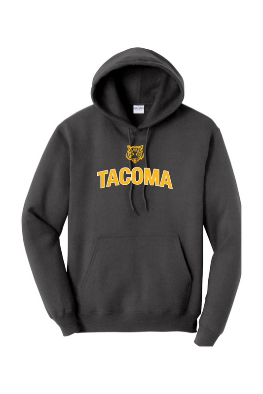 Tacoma Tigers Basketball DTF Heavy Blend Hooded Sweatshirt