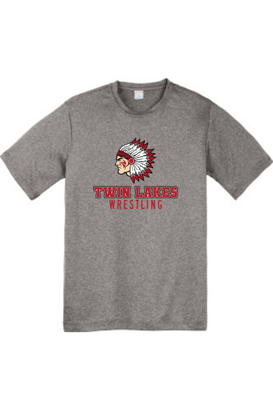 Twin Lakes Wrestling DTF Youth Heather Contender  Tee