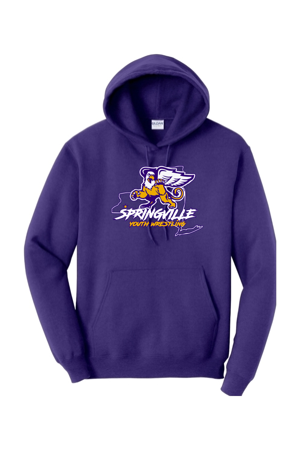 Springville Youth Wrestling Heavy Blend Hooded Sweatshirt
