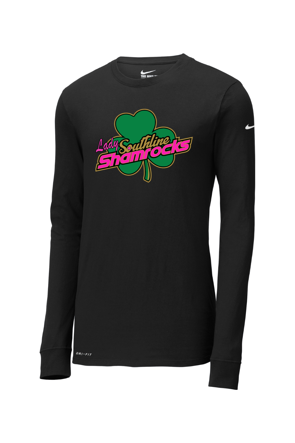 Shamrocks Softball Nike Dri-FIT Cotton/Poly Long Sleeve Tee