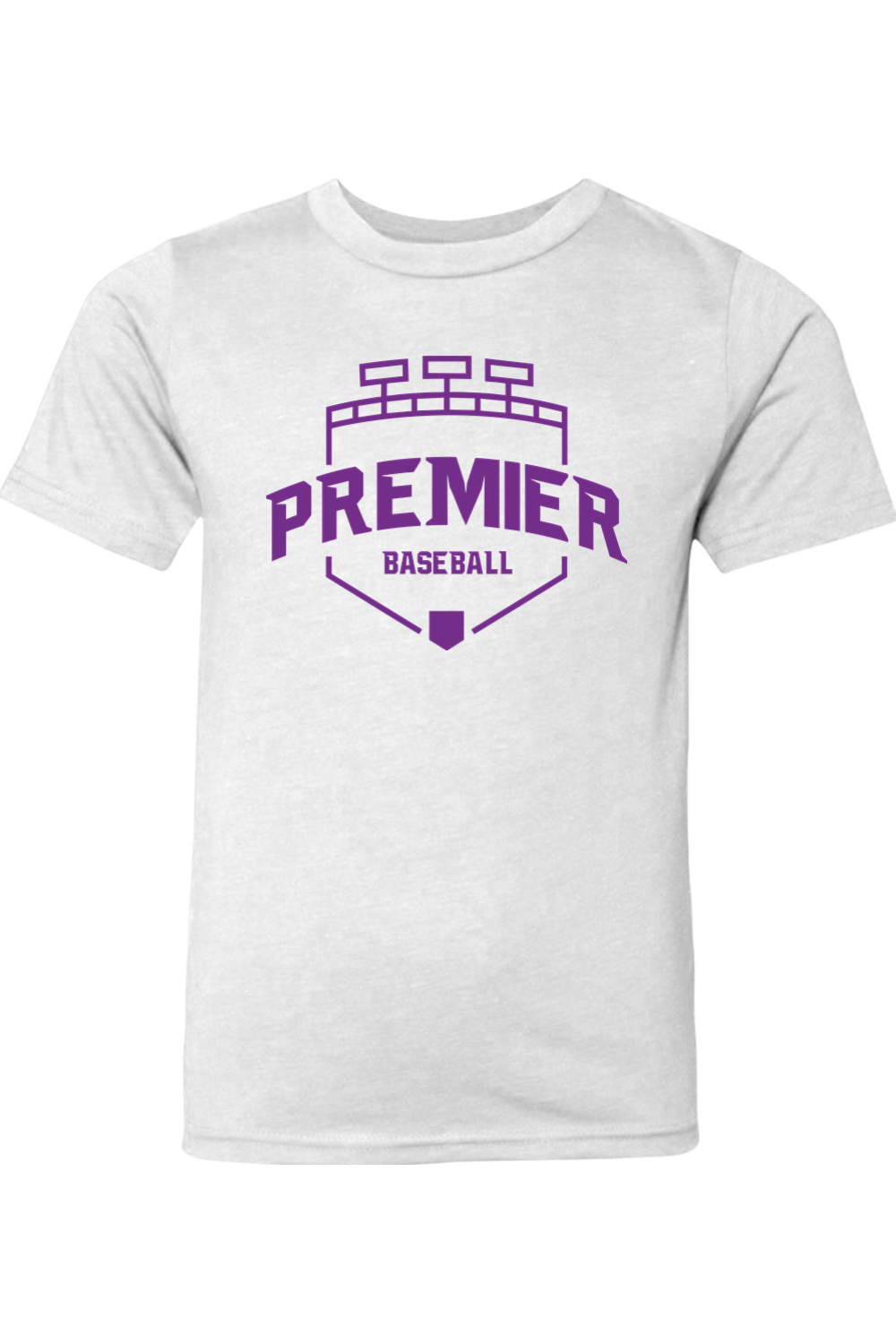 Premier Baseball AZ Youth CVC Crew - Purple Logo